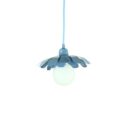Bohemia-Design - Cable-hung pendant light 1xE27/60W/230V Blue