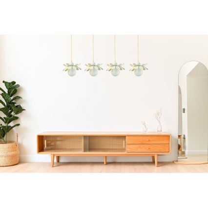 Bohemia-Design - Cable-hung pendant light 1xE27/60W/230V cream
