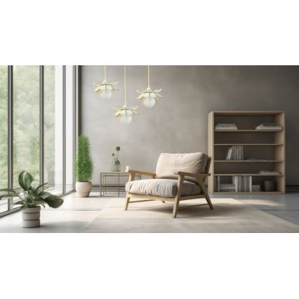 Bohemia-Design - Cable-hung pendant light 1xE27/60W/230V cream