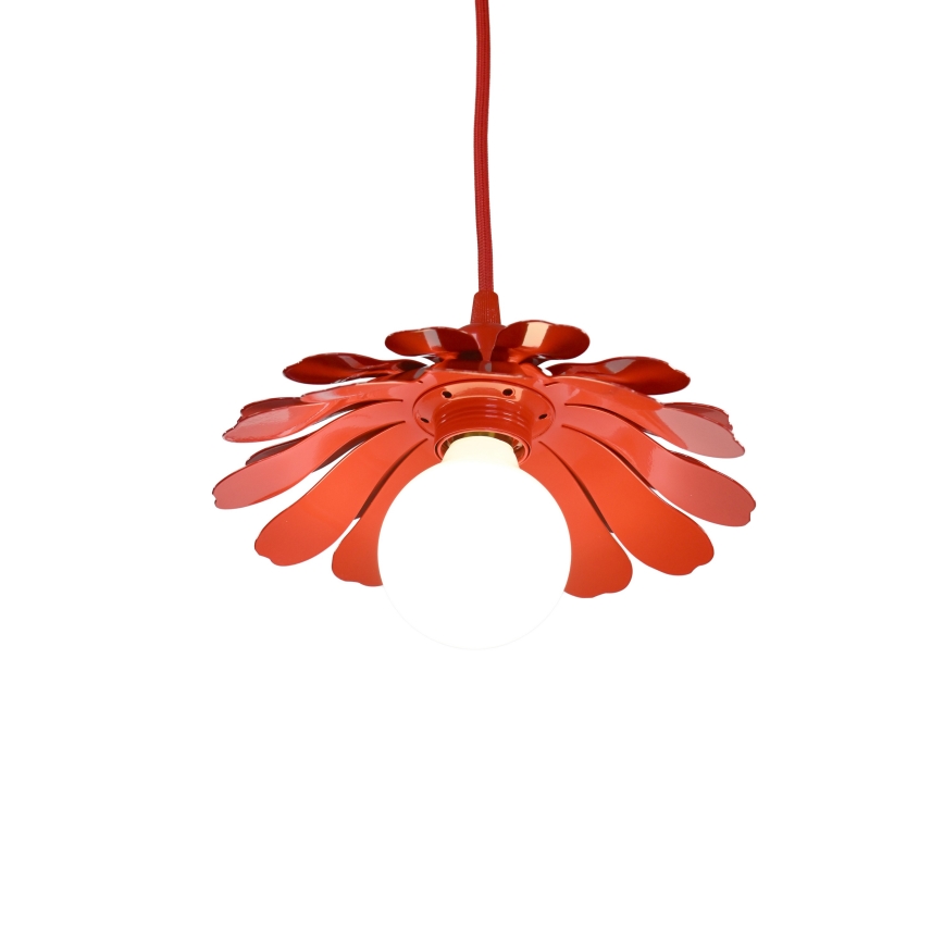 Bohemia-Design - Cable-hung pendant light 1xE27/60W/230V, red