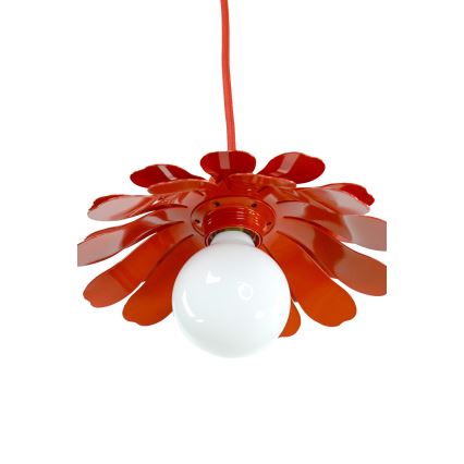 Bohemia-Design - Cable-hung pendant light 1xE27/60W/230V, red