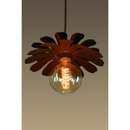 Bohemia-Design - Cable-suspended chandelier 1xE27/60W/230V bronze