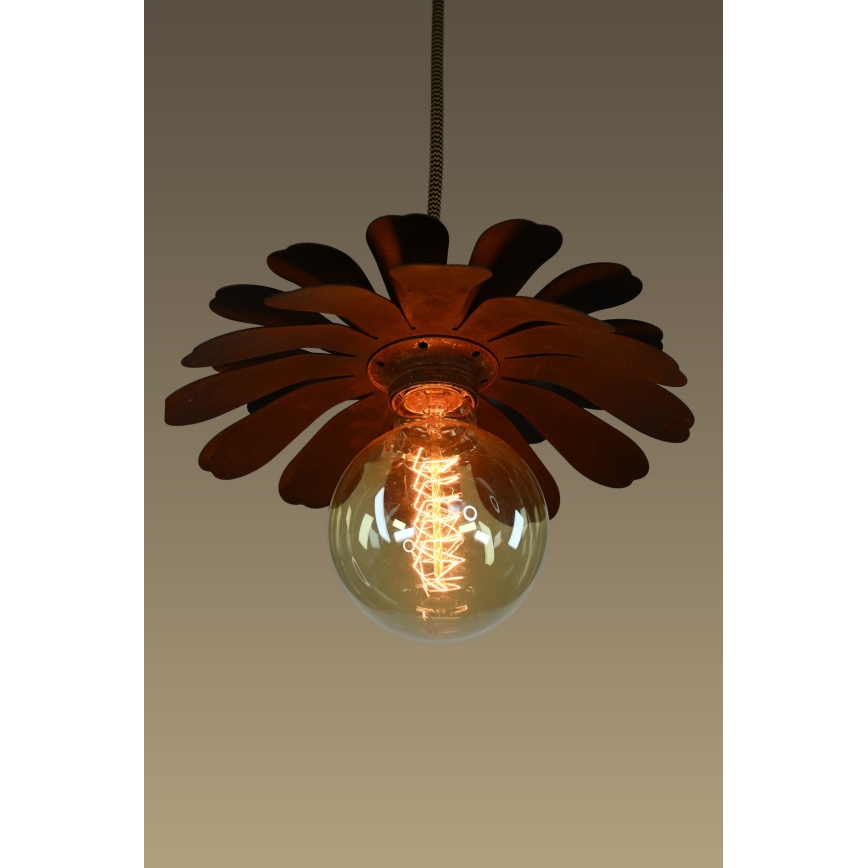 Bohemia-Design - Cable-suspended chandelier 1xE27/60W/230V bronze