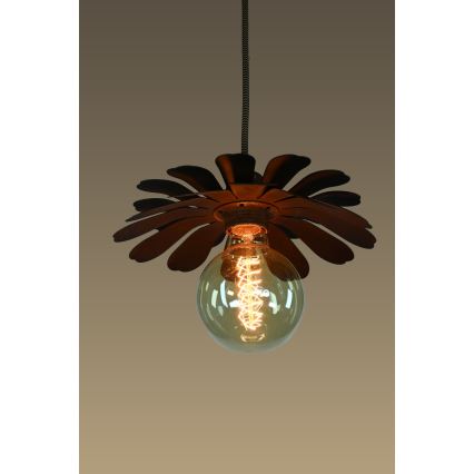 Bohemia-Design - Cable-suspended chandelier 1xE27/60W/230V bronze
