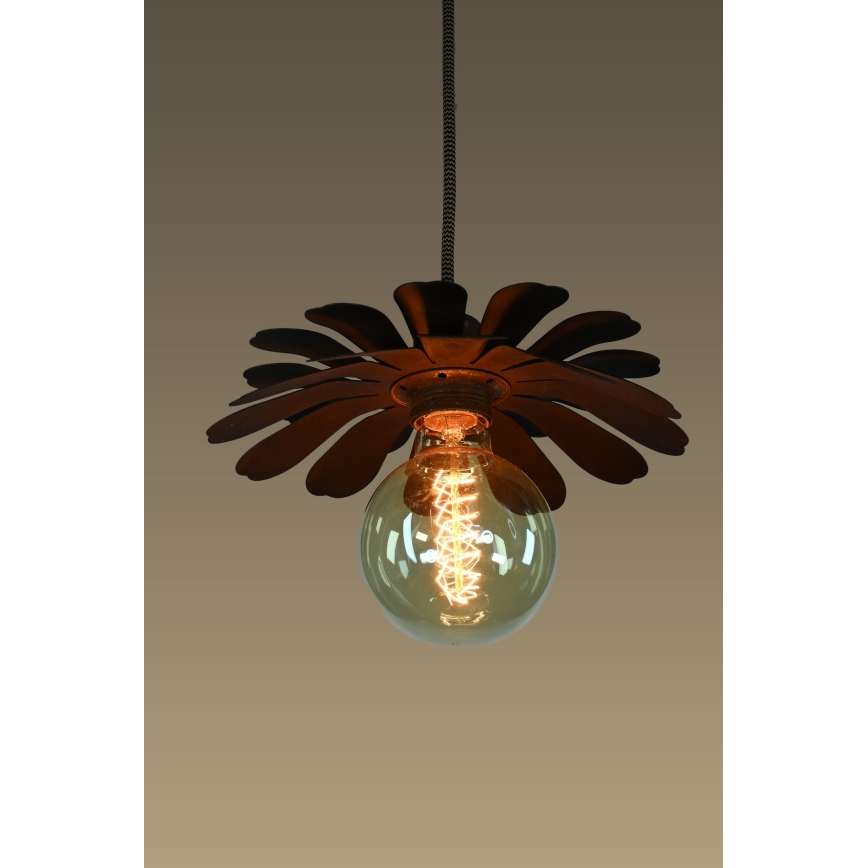Bohemia-Design - Cable-suspended chandelier 1xE27/60W/230V bronze
