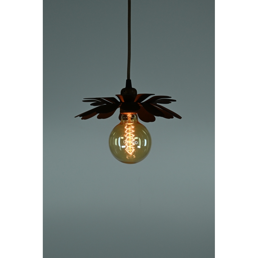 Bohemia-Design - Cable-suspended chandelier 1xE27/60W/230V bronze