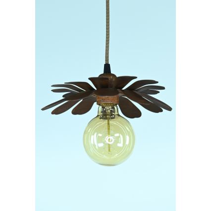 Bohemia-Design - Cable-suspended chandelier 1xE27/60W/230V bronze