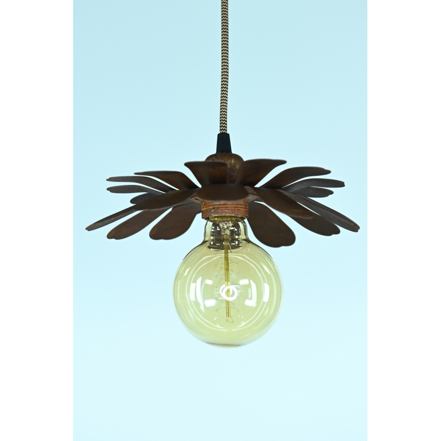 Bohemia-Design - Cable-suspended chandelier 1xE27/60W/230V bronze