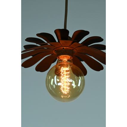 Bohemia-Design - Cable-suspended chandelier 1xE27/60W/230V bronze