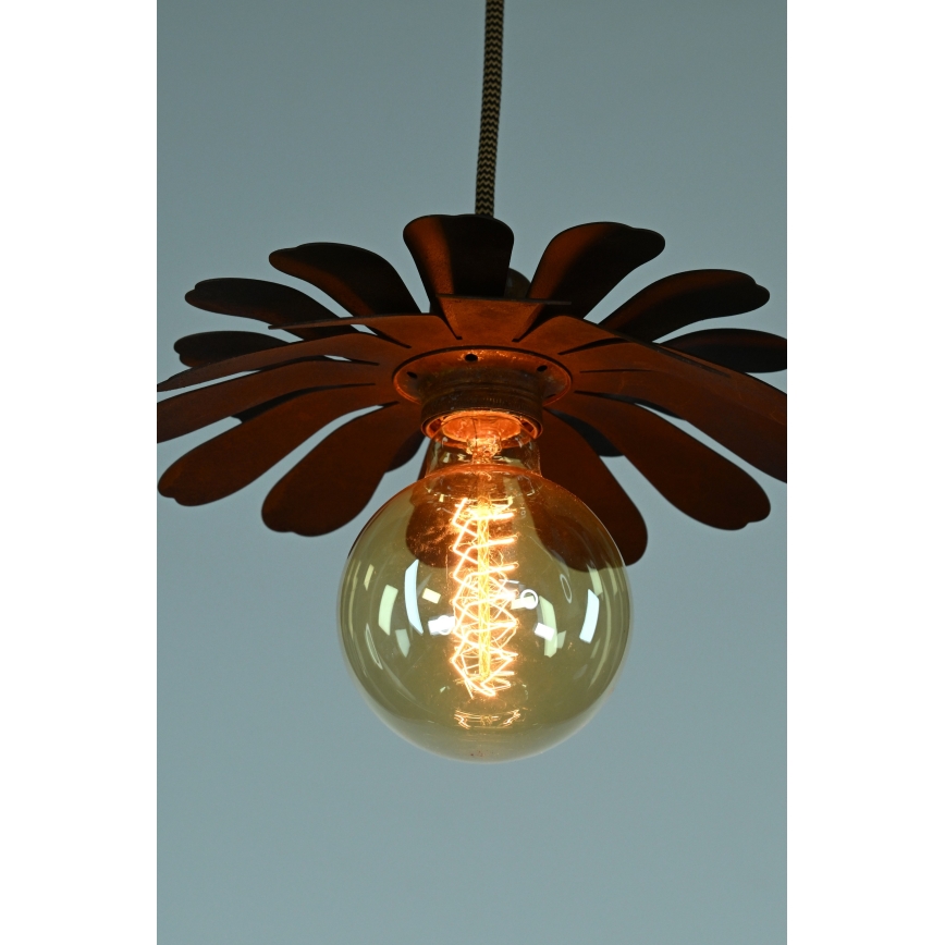 Bohemia-Design - Cable-suspended chandelier 1xE27/60W/230V bronze