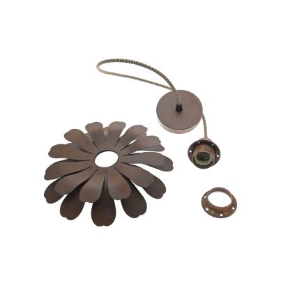 Bohemia-Design - Cable-suspended chandelier 1xE27/60W/230V bronze