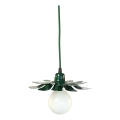 Bohemia-Design - Cable-Suspended Pendant Light 1xE27/60W/230V, Green