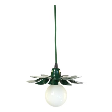 Bohemia-Design - Pendant light on cable 1xE27/60W/230V green