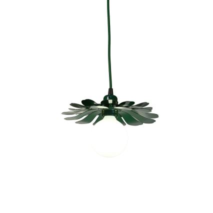 Bohemia-Design - Pendant light on cable 1xE27/60W/230V green