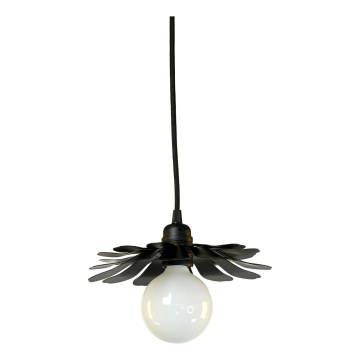 Bohemia-Design - Pendant light with cable 1xE27/60W/230V, Black