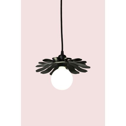 Bohemia-Design - Pendant light with cable 1xE27/60W/230V, Black