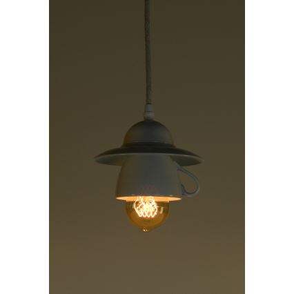 Bohemia-Design - Porcelain pendant lamp on a cord 1xE27/60W/230V