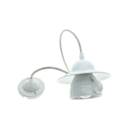 Bohemia-Design - Porcelain pendant lamp on a cord 1xE27/60W/230V