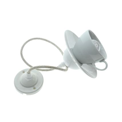 Bohemia-Design - Porcelain pendant lamp on a cord 1xE27/60W/230V