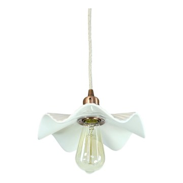 Bohemia-Design - Porcelain pendant light on a cord 1xE27/60W/230V