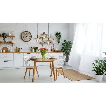Bohemia-Design - Porcelain pendant light on a cord 1xE27/60W/230V