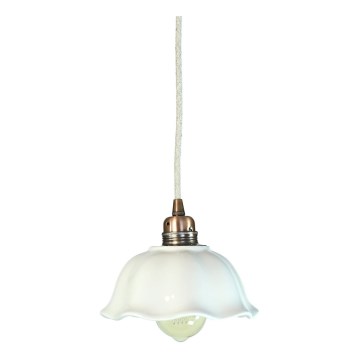 Bohemia-Design - Porcelain pendant light on a cord 1xE27/60W/230V