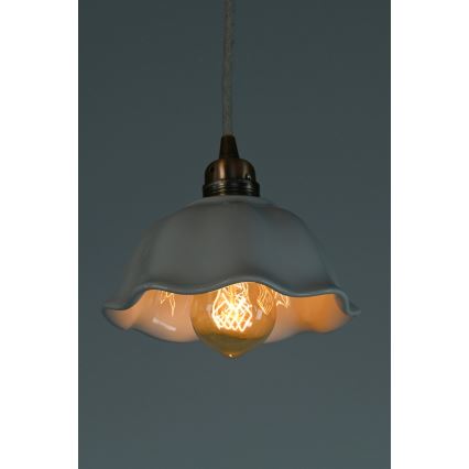 Bohemia-Design - Porcelain pendant light on a cord 1xE27/60W/230V