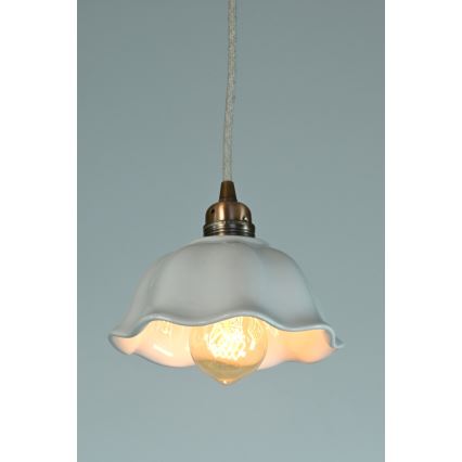 Bohemia-Design - Porcelain pendant light on a cord 1xE27/60W/230V