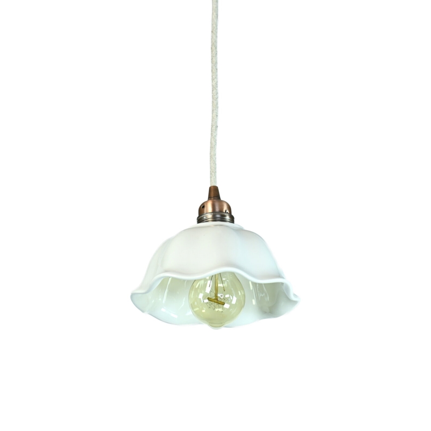 Bohemia-Design - Porcelain pendant light on a cord 1xE27/60W/230V