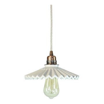 Bohemia-Design - Porcelain pendant light on cable 1xE27/60W/230V