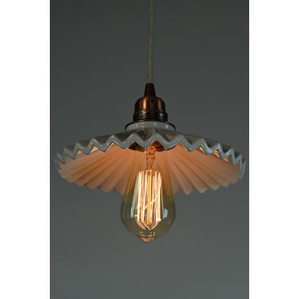 Bohemia-Design - Porcelain pendant light on cable 1xE27/60W/230V