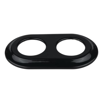 Bohemia-Design - Porcelain Retro Double Frame, Black