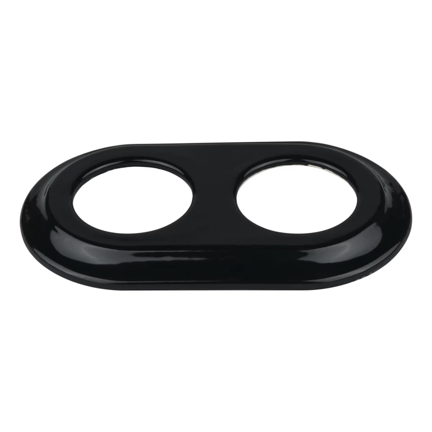 Bohemia-Design - Porcelain Retro Double Frame, Black