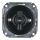 Bohemia-Design - Porcelain Retro Rotary Switch, Frameless, No. 1, Black