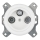Bohemia-Design - Porcelain Retro TV/SAT-W Socket, Frameless, White