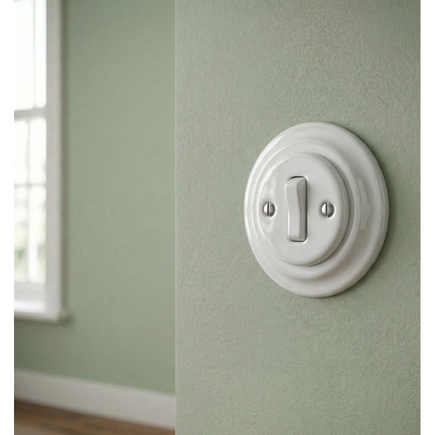 Bohemia-Design - Simple Porcelain Retro Frame, White