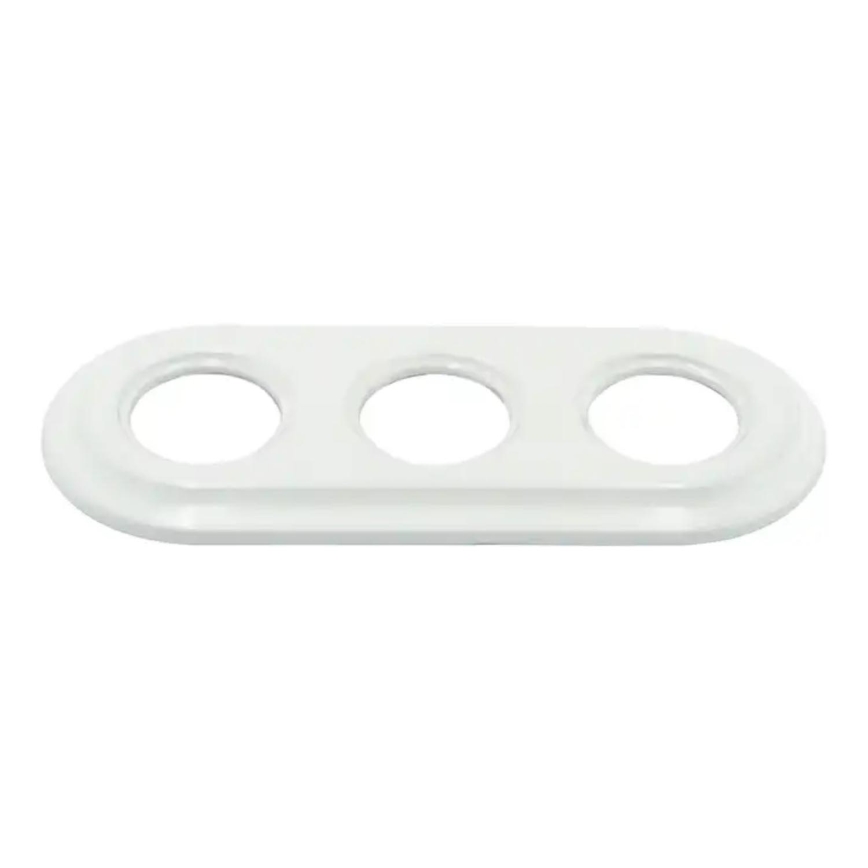 Bohemia-Design - White Porcelain Retro Triple Frame