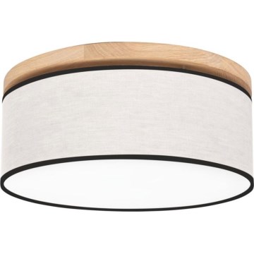 BOHO Ceiling Light 2xE27/25W/230V Ø 38 cm Oak