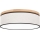 BOHO ceiling light 3 × E27, 25 W each, 230 V, Ø 48 cm, oak