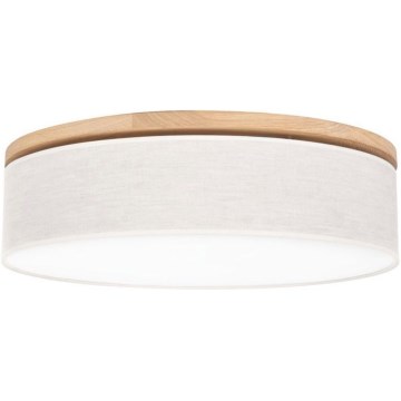 BOHO Ceiling Light 3xE27/25W/230V Ø 58 cm Oak