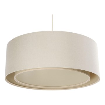 BOHO TRINITI cord pendant light 1xE27/60W/230V, Ø 50 cm, cream