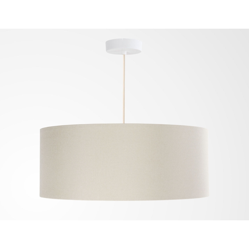 BOHO TRINITI cord pendant light 1xE27/60W/230V, Ø 50 cm, cream