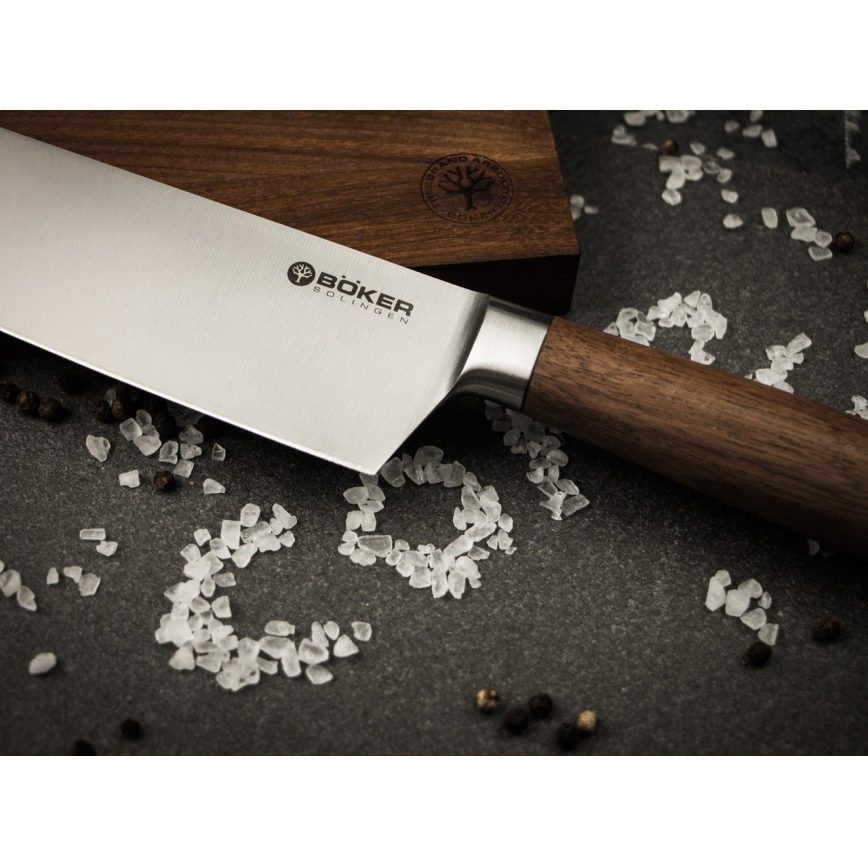 Böker - CORE 16 cm Kitchen Knife, Walnut