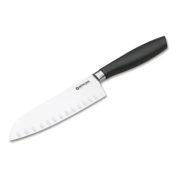 Böker - CORE PROFESSIONAL Santoku Kitchen Knife 16.5 cm, Black