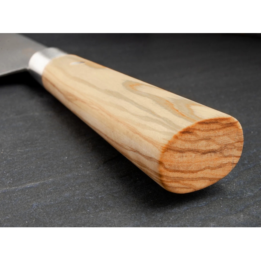 Böker - Damascus kitchen knife DAMAST OLIVE 21,2 cm olive wood