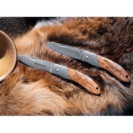 Böker - Magnum Caveman 19.4 cm Damascus Steel Pocket Knife