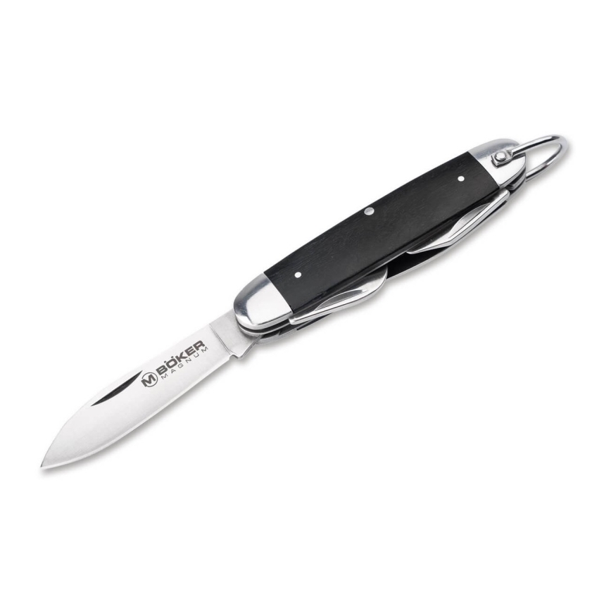 Böker - Multifunctional pocket knife Magnum Classic Pocket Steel 16 cm/4 functions rosewood