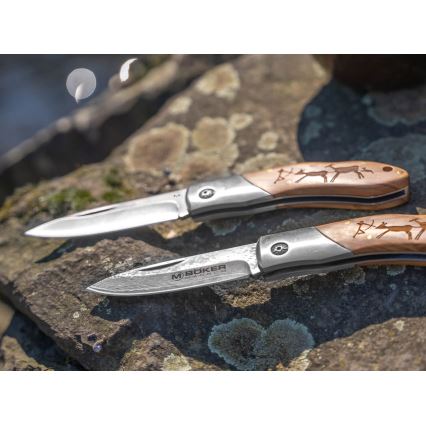 Böker - Pocket Damascus knife Magnum Caveman 19,4 cm