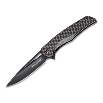 Böker - Pocket knife Magnum Black Carbon 20,5 cm