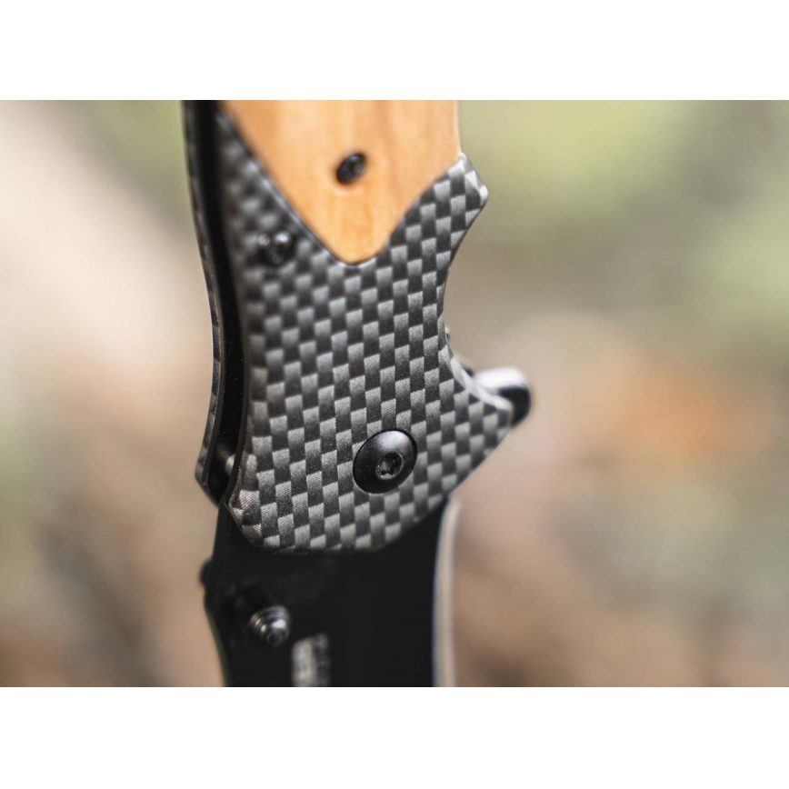 Böker - Pocket knife Magnum Blomkvist Olive 20,5 cm olive wood
